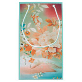  Japans Floral Design Klein Cadeauzakje (Achterkant)