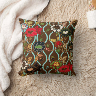  Japans Floral Design Kussen
