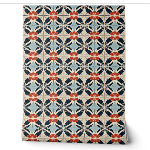 Japans Floral Pattern Behang