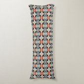 Japans Floral Pattern Lichaamskussen (Voorkant Verticaal)