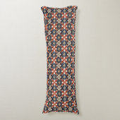 Japans Floral Pattern Lichaamskussen (Voorkant Verticaal)