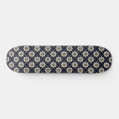 Japans Floral Pattern Persoonlijk Skateboard (Horizontaal)