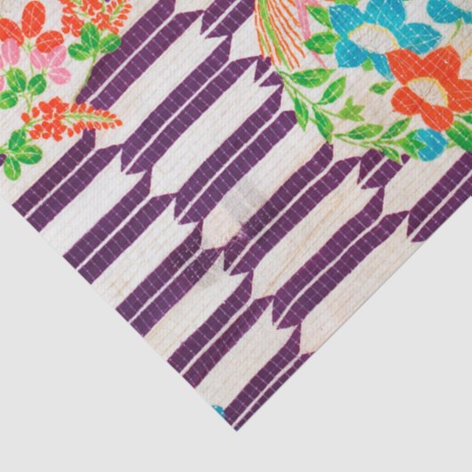 Japans Floral Pattern Tissuepapier (Detail)