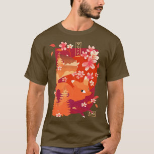 Japans Fo Cherry Blossom Sakura T-shirt