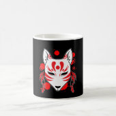 Japans Fox Kitsune Kami Inari Kawaii Masker Koffiemok (Center)