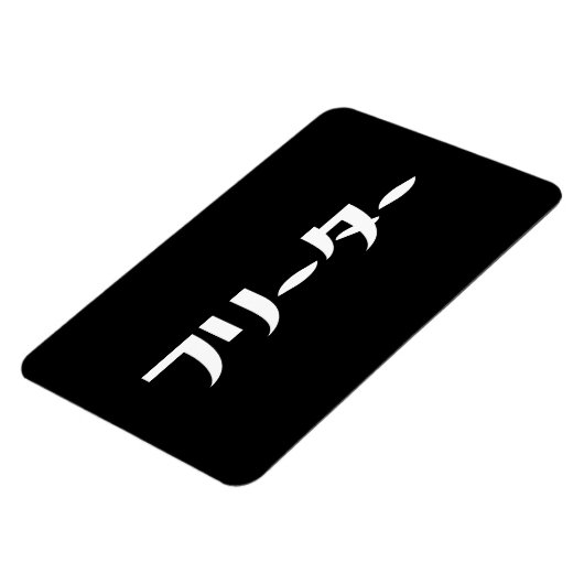 Japans Freeter // フリーター Nihongo Taal Magneet (Linkerzijde)