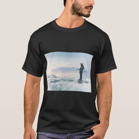 Japans Fuji Mountain grafisch T-shirt (Voorkant)