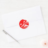 Japans Fuji Sticker Wave Print vlag (Envelop)