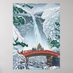 Japans geïllustreerd Poster