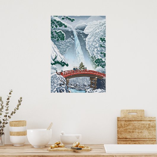  Japans geïllustreerd Poster (Keuken)