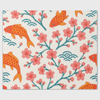 Japans geïnspireerd cadeaupapier