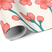 Japans geïnspireerd cadeaupapier (Rol Hoek)