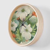 Japans geïnspireerd wit en oranje botanisch (Hoek)