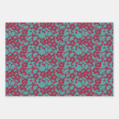 Japans geïnspireerde Floral Inpakpapier Vel (Voorkant 2)