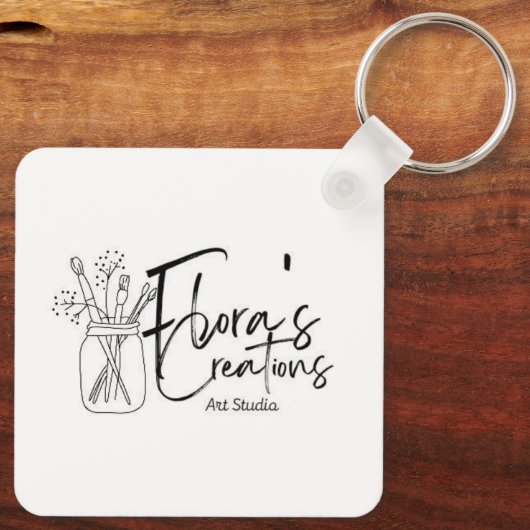 Japans geïnspireerde Sleutelhanger (Achterkant)