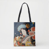 Japans geisha Art Asian Orient Colorful Tote Bag (Voorkant)