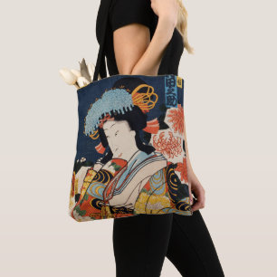 Japans geisha Art Asian Orient Colorful Tote Bag