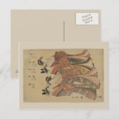 Japans Geisha Briefkaart (Voorkant / Achterkant)