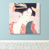 Japans Geisha Canvas Afdruk (Insitu (Houten vloer))
