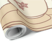 Japans Geisha Girl Cadeaupapier (Rol Hoek)