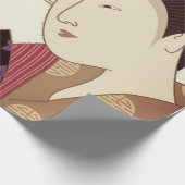 Japans Geisha Girl Cadeaupapier (Hoek)