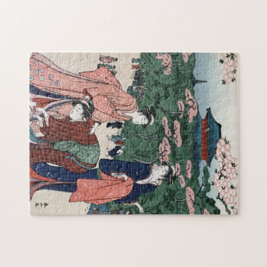 Japans Geisha Girls Oriental Legpuzzel (Horizontaal)