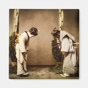  Japans Geisha Groeten Oud Japan Magneet