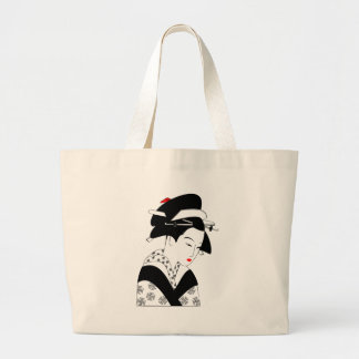 Japans Geisha Grote Tote Bag