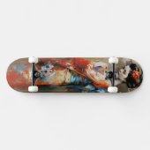 Japans Geisha kawaii meisje anime Skateboard (Horizontaal)
