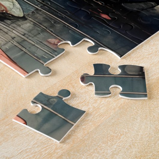 Japans Geisha Legpuzzel (Zijkant)