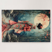 Japans Geisha Legpuzzel (Horizontaal)