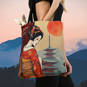Japans geisha maiko japans Canvas tas