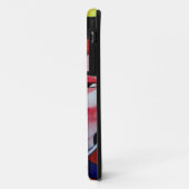 Japans Geisha met fan originele waterverf kunst Case-Mate iPhone Case (Achterkant/links)