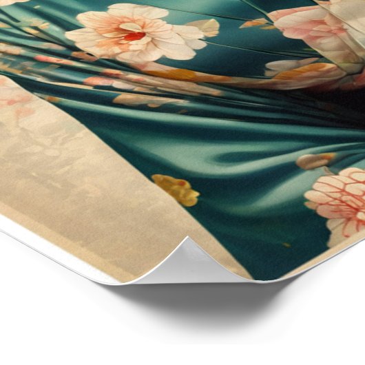  Japans Geisha Portrait Poster (Hoek)