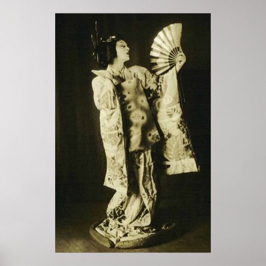 japans geisha - poster (Voorkant)