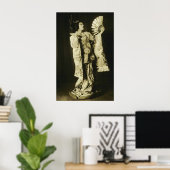 japans geisha - poster (Thuiskantoor)