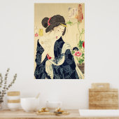 Japans Geisha Poster (Keuken)
