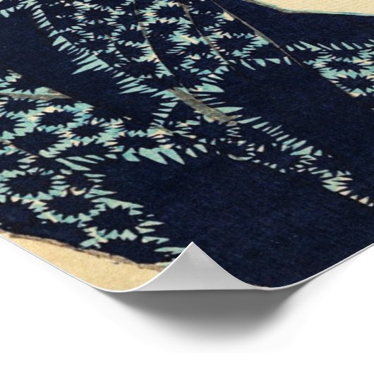 Japans Geisha Poster (Hoek)