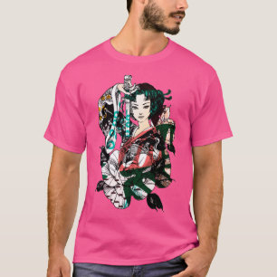 Japans Geisha Sword Samurai Warrior 1 T-shirt