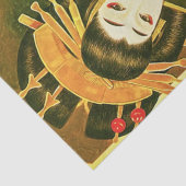 Japans Geisha, Wasaga Paper Umbrella Art Tissuepapier (Detail)