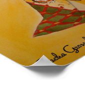 Japans geisha waterverf originele kunstschilderij poster (Hoek)