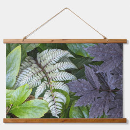 Japans geschilderd fern en zwarte cohosh Floral Hangend Wandkleed