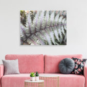 Japans geschilderde Fern Floral Canvas Afdruk (Insitu (Woonkamer))