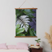 Japans geschilderde Fern Floral Hangend Wandkleed (Slaapkamer)