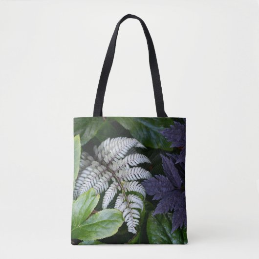 Japans geschilderde Fern Floral Tote Bag (Voorkant)