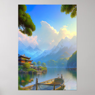 Japans Geviste dorp Poster