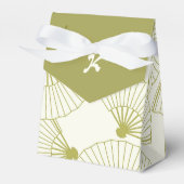 Japans gevouwen ventilatordoos bedankdoosjes (Voorkant Zijde)