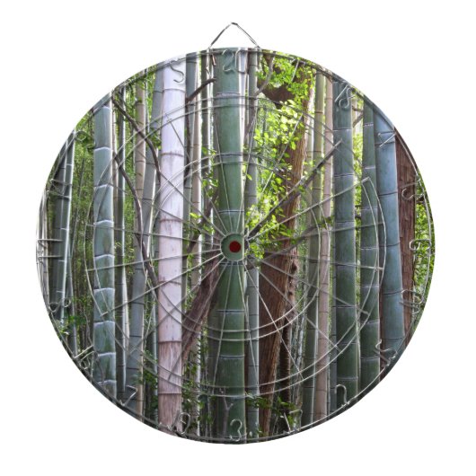 Japans Giant Bamboo Forest, Sagano, Kyoto, Japan Dartbord (Voorkant)