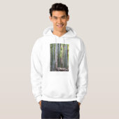 Japans Giant Bamboo Forest, Sagano, Kyoto, Japan Hoodie (Voorkant volledig)
