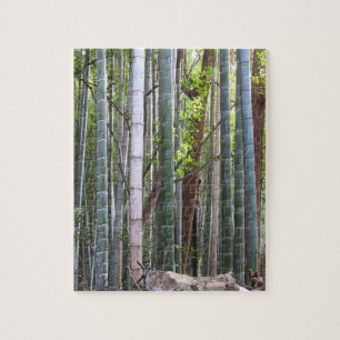 Japans Giant Bamboo Forest, Sagano, Kyoto, Japan Legpuzzel